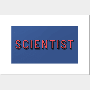 Scientist Posters and Art